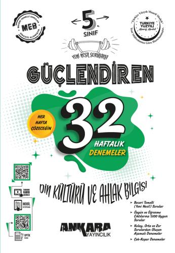 - Ankara Yayıncılık - Ankara Yayıncılık 5. Sınıf Güçlendiren 32 Haftal