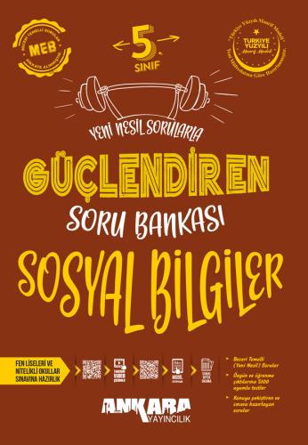 Ankara Yayıncılık 5.Sınıf Güçlendiren Sosyal Bilgiler Soru Bankası