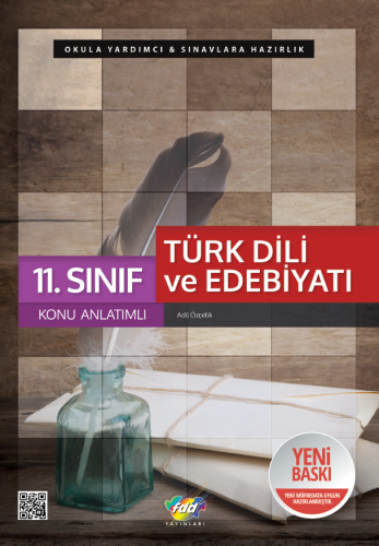 11. Sınıf Türk Dili ve Edebiyatı Konu Anlatımlı Adil Özçelik