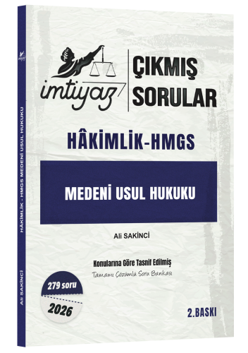 HMGS, Hakimlik Sınavları,HMGS Çıkmış Sorular, - İmtiyaz Yayıncılık - İ