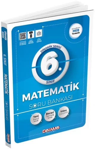 Dinamo Yayınları 6. Sınıf Matematik Soru Bankası Dinamik Serisi Komisy