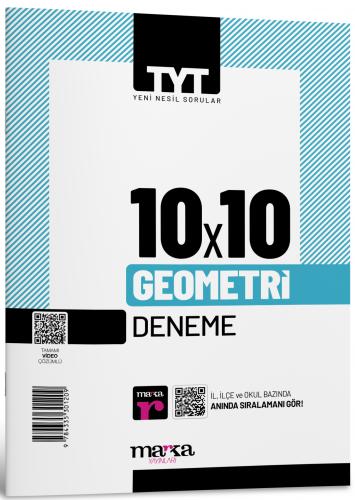 Marka Yayınları 2024 TYT Geometri 10 Deneme Tamamı Video Çözümlü Komis