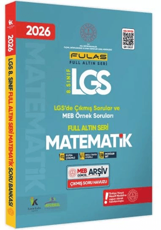 Karakutu Yayınları 2026 8. Sınıf Full LGS Altın Seri Matematik MEB Çıkmış Soru Bankası Modüler Seti PDF/Video Çözümlü