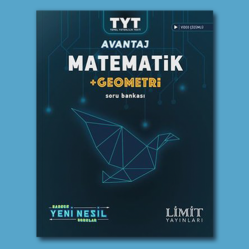 Limit Yayınları TYT Avantaj Matematik Geometri Soru Bankası Komisyon