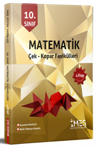 İmes Yayınları 10. Sınıf Matematik Çek Kopar Fasikülleri