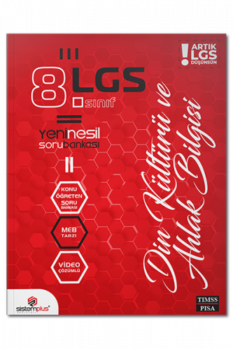 Sistemplus Yayınları 8.Sınıf Din Kültürü Konu Anlatımlı Video Çözümlü 