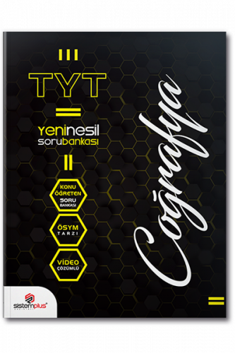 Sistemplus Yayınları TYT Coğrafya Konu Anlatımlı Video Çözümlü Soru Ba