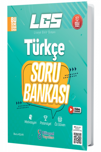 Bilinçsel Yayınları 8. Sınıf LGS Türkçe Soru Bankası Komisyon