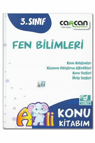 Cancan Yayınları 3. Sınıf Fen Bilimleri Konu Kitabım Komisyon