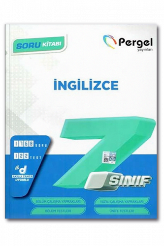 Pergel Yayınları 7. Sınıf İngilizce Soru Kitabı