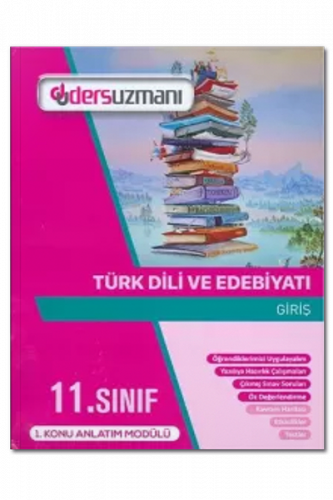 Ders Uzmanı Yayınları 11. Sınıf Türk Dili ve Edebiyatı Konu Anlatım Modülleri