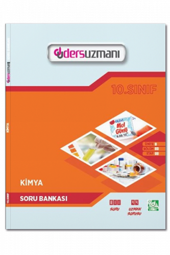 Ders Uzmanı Yayınları 10. Sınıf Kimya Soru Bankası Komisyon