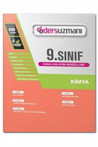 Ders Uzmanı Yayınları 9. Sınıf Kimya Konu Anlatım Modülleri Komisyon