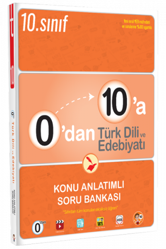 Tonguç Akademi 0 dan 10 a Türk Dili ve Edebiyatı Konu Anlatımlı Soru B