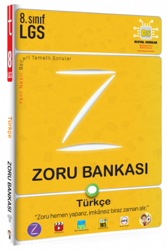 Tonguç Akademi 8. Sınıf Türkçe Zoru Bankası Komisyon