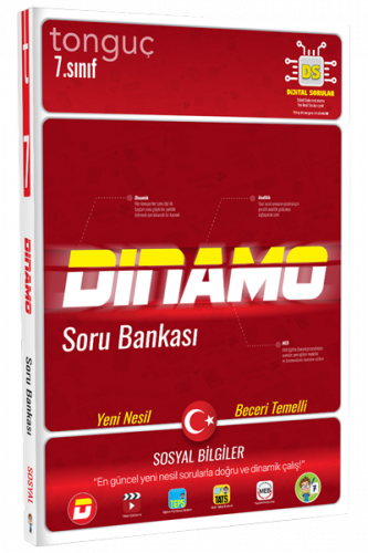 Tonguç Akademi 7. Sınıf Dinamo Sosyal Bilgiler Soru Bankası Komisyon
