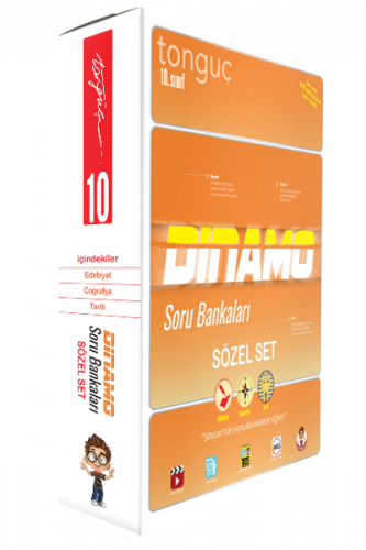 Tonguç Akademi 10. Sınıf Dinamo Sözel Set Komisyon