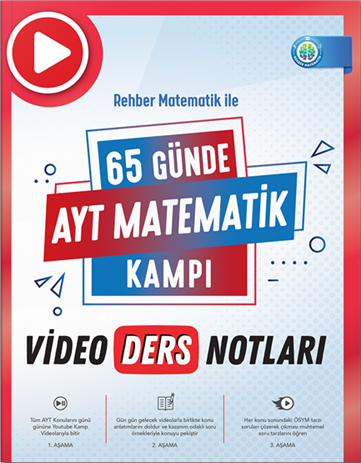 Rehber Matematik AYT 65 Günde Matematik Kampı Video Ders Notları Komis