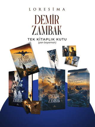 Demir Zambak 1 - Tek Kitaplık Kutu Yan Boyamalı (Ciltli)