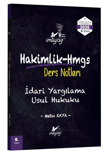 HMGS, Hakimlik Sınavları, - İmtiyaz Yayıncılık - İMTİYAZ 2026 HMGS Hak