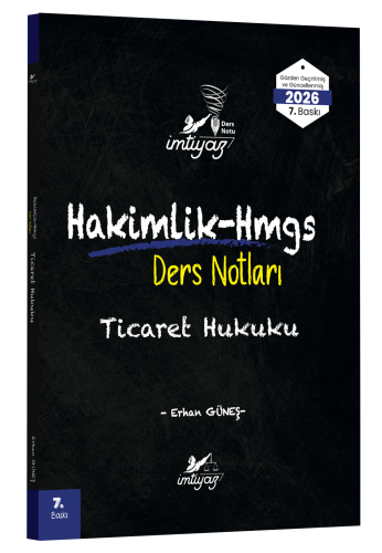 HMGS, Hakimlik Sınavları, - İmtiyaz Yayıncılık - İMTİYAZ 2026 HMGS Hak