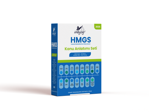 - İmtiyaz Yayıncılık - İMTİYAZ 2026 HMGS Ders Notları Seti