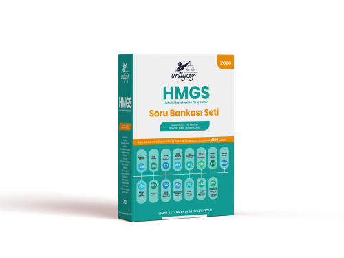HMGS, Hakimlik Sınavları,HMGS Soru Bankası, - İmtiyaz Yayıncılık - İMT