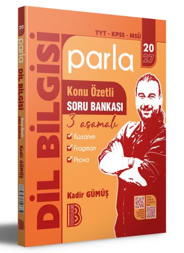 Soru Bankası - Benim Hocam Yayınları 2027 TYT- KPSS- MSÜ Parla Dil Bil