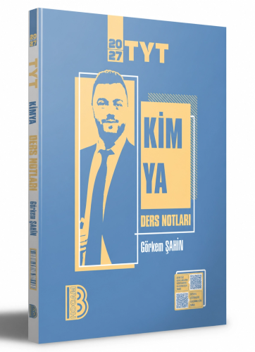 Kimya - Benim Hocam Yayınları 2027 TYT Kimya Ders Notları - Görkem Şah
