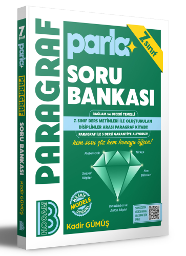 Benim Hocam Yayınları 2027 7. Sınıf Parla Paragraf Soru Bankası
