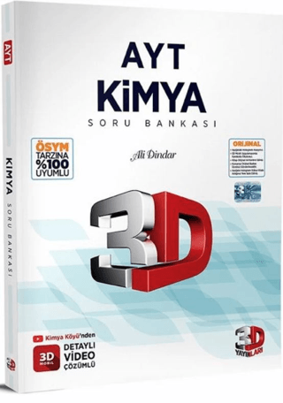 3D Yayınları AYT Kimya Soru Bankası