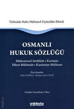 Osmanlı Hukuk Sözlüğü Fethi Gedikli