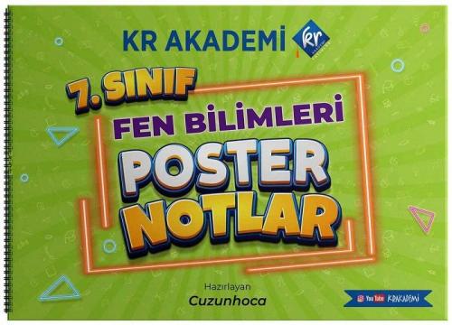 KR Akademi 7. Sınıf Fen Bilimleri Poster Notlar