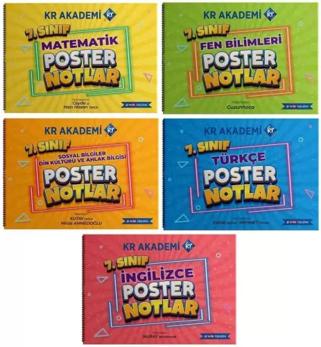 İlköğretim (1-8 Sınıf) Kitapları,5-8. Sınıf Kitapları, - KR Akademi - 