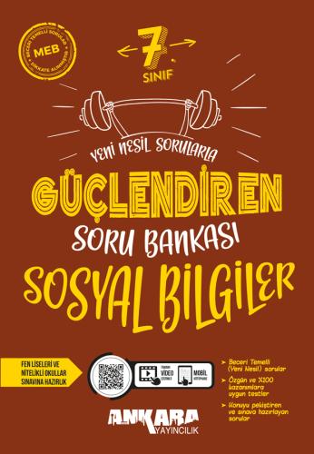 7. Sınıf Kitapları - Ankara Yayıncılık 7. Sınıf Sosyal Bilgiler Güçlen