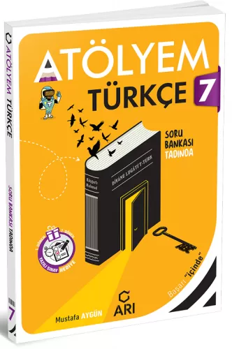 Arı Yayınları 7. Sınıf Türkçe Atölyem Soru Bankası Mustafa Aygün
