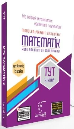 Karekök Yayınları TYT Matematik Konu Anlatımı ve Soru Bankası 2. Kitap