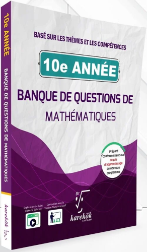 Karekök Yayınları 10 e Annee Mathematiques Banque De Questions De