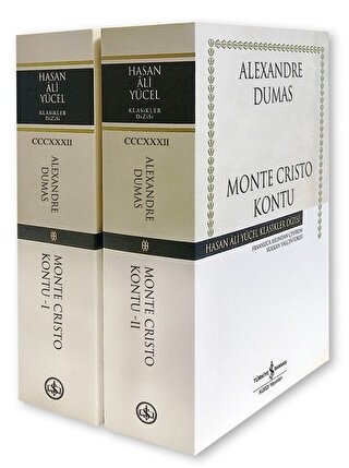 Monte Cristo Kontu 2 Cilt Takım Alexandre Dumas
