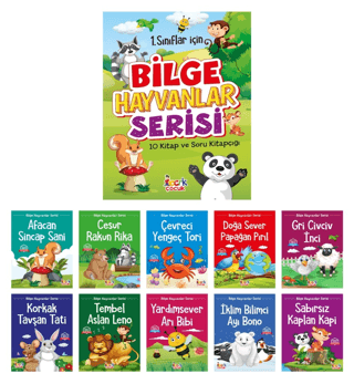 Bilge Hayvanlar Serisi (10 Kitap Soru Kitapçığı) Kolektif