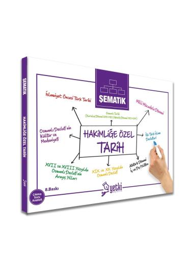 - Yetki Yayıncılık - Yetki Yayınları 2025 Hakimliğe Özel Şematik Tarih