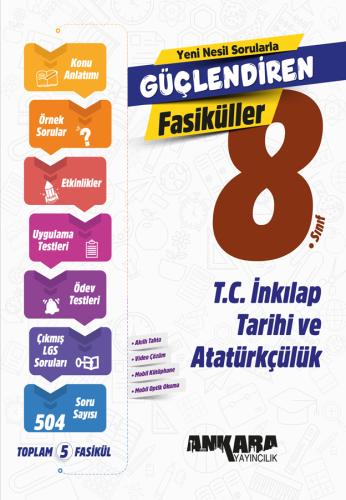 İlköğretim (1-8 Sınıf) Kitapları,8. Sınıf LGS Kitapları, - Ankara Yayı