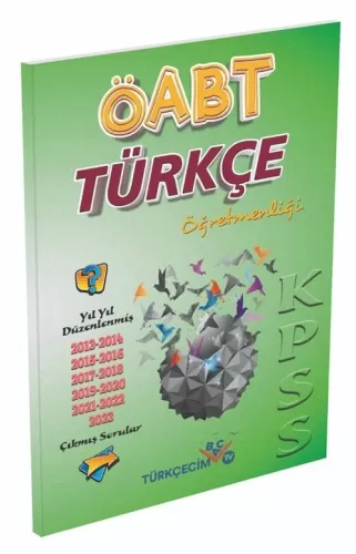 Türkçecim TV Yayınları ÖABT Türkçe Öğretmenliği Çıkmış Sorular 2013-23