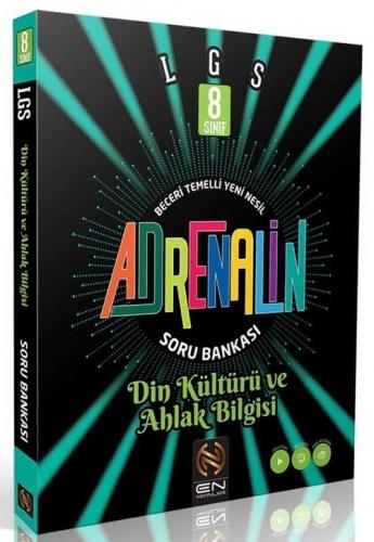 En Yayınları 8. Sınıf LGS Din Kültürü ve Ahlak Bilgisi Adrenalin Soru Bankası