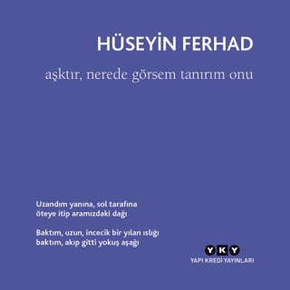 Aşktır, Nerede Görsem Tanırım Onu