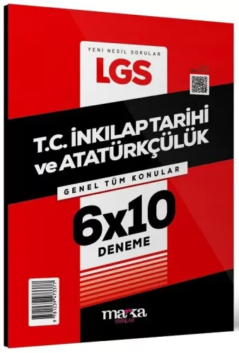 Marka Yayınları 2024 8. Sınıf LGS TC İnkılap Tarihi ve Atatürkçülük 6x