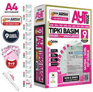 TYT - AYT Çıkmış Sorular - Karakutu Yayınları 2026 AYT (Sayısal-Sözel-