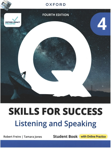 Q Skills for Success 4 - Listening and Speaking Student Book with Onli