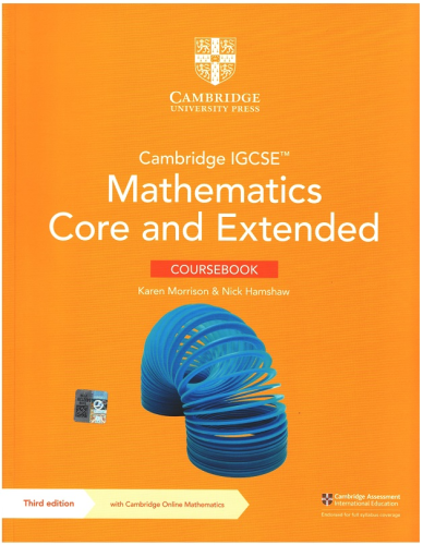 Cambridge IGCSE™ Mathematics Core and Extended Coursebook with Cambridge Online Mathematics