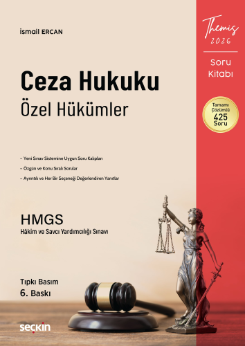HMGS, Hakimlik Sınavları, - Seçkin Yayınları - Themis Ceza Hukuku Özel